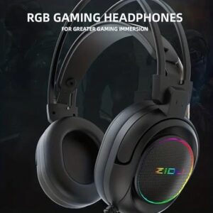 ZiDLi L4 PRO RGB USB GAMiNG HEADPHONES 7.1 SURROUND SOUND 5