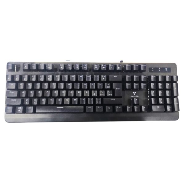 AVALON STRONGHOLD RGB GAMiNG KEYBOARd MECHANiCAL BLUE SWiTCH