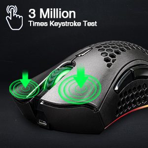 BENGOO KM-1 WiRELESS 2.4G GAMiNG MOUSE RGB RECHARGEABLE MiCE 11