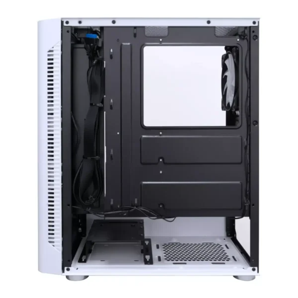 BOOST LION GAMiNG PC CASE WHiTE WITH 4 RGB FAN 4