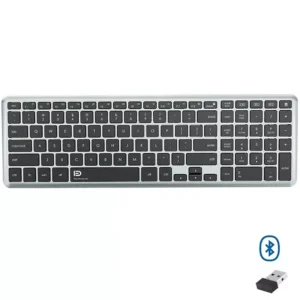 FD K602T DUAL MODE WiRELESS, BLUETOOTH KEYBOARD RECHARGEABLE