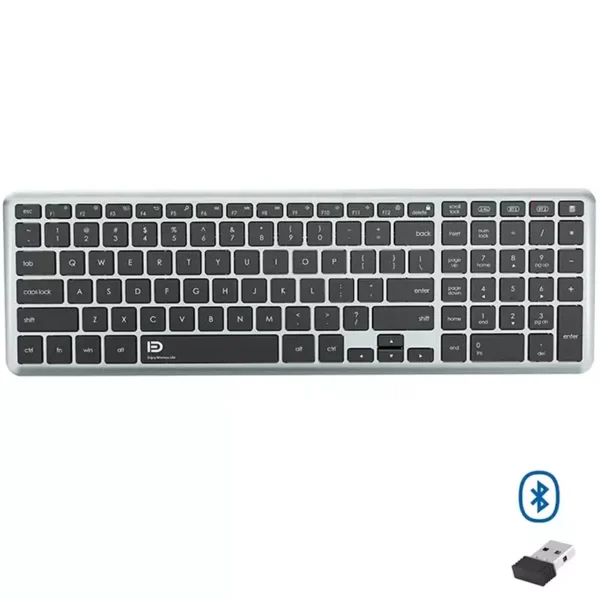 FD K602T DUAL MODE WiRELESS, BLUETOOTH KEYBOARD RECHARGEABLE