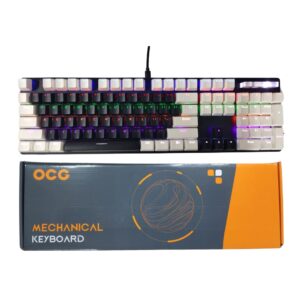 OCG 2104 RGB MECHANICAL GAMiNG KEYBOARd WiTH BLUE SWiTCH 9