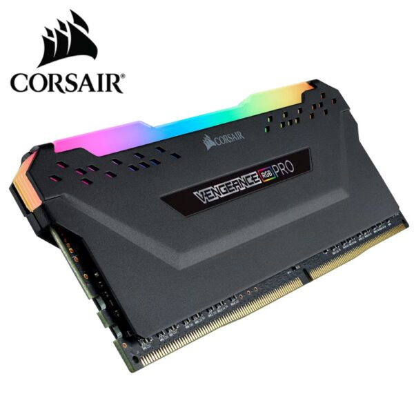 16GB DDR4 RAM 3600Mhz CORSAiR VENGEANCE RGB PRO BLACK GAMiNG 115