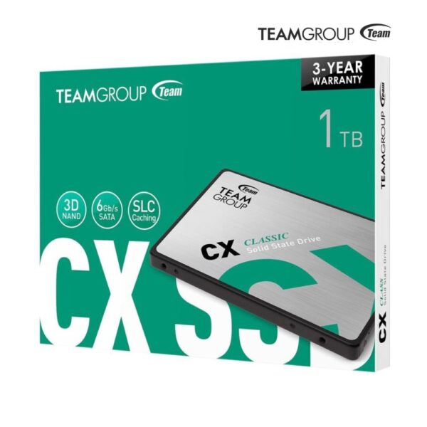 1TB SSD TEAMGROUP CX2 2.5 SATA III NEW WiTH 1 YEAR WARRANTY 103