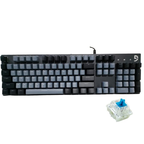 FUHLEN K1 RGB MECHANiCAL GAMiNG KEYBOARd WiTH BLUE Cherry MX 8