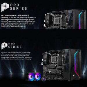 MSI B550-A PRO AMD Ryzen MOTHERBOARD AM4 FULL ATX BoX PACK 8