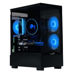 THUNDER BLACK FOX RGB GAMiNG CASE TGC-747 WiTH 3X ARGB FAN 2