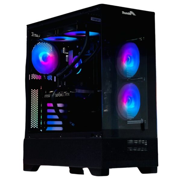 THUNDER JASPER RGB GAMiNG CASE TGC-627 ATX WiTH 3X ARGB FAN 1