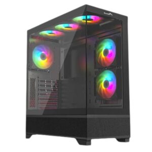 THUNDER JASPER RGB GAMiNG CASE TGC-627 ATX WiTH 3X ARGB FAN 2