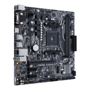 ASUS PRiME A320M-K AMD RYZEN MOTHERBOARD USED 1