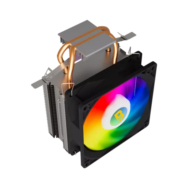 BOOST ARCTiC RGB CPU CooLER WiTH 2 COPPER HEAT PiPE CYLINDER 4