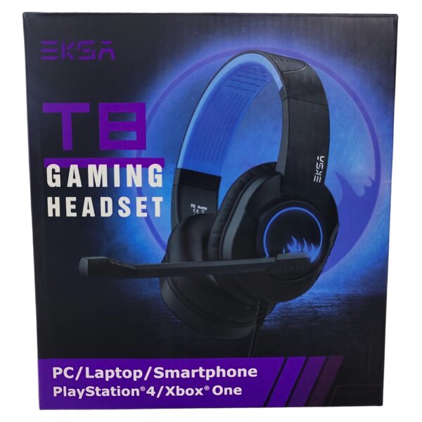 EKSA T8 GAMiNG HEADPHONE NOiCE CANCELiNG MiC SURROUND SOUND 1104