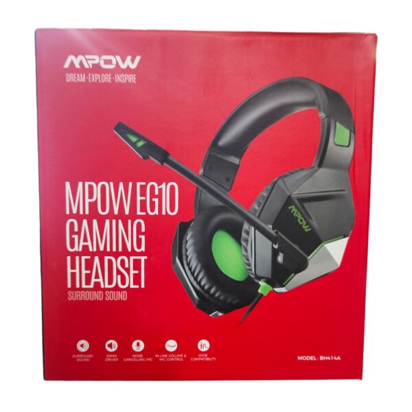 MPOW EG10 GAMiNG HEADSET WiTH NOiCE CANCELiNG MiC BKGN 1 (1)