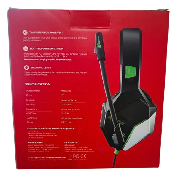 MPOW EG10 GAMiNG HEADSET WiTH NOiCE CANCELiNG MiC BKGN 1 (4)