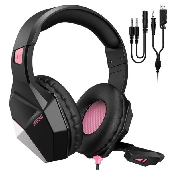 MPOW EG10 GAMiNG HEADSET WiTH NOiCE CANCELiNG MiC BKPK 10 (4)