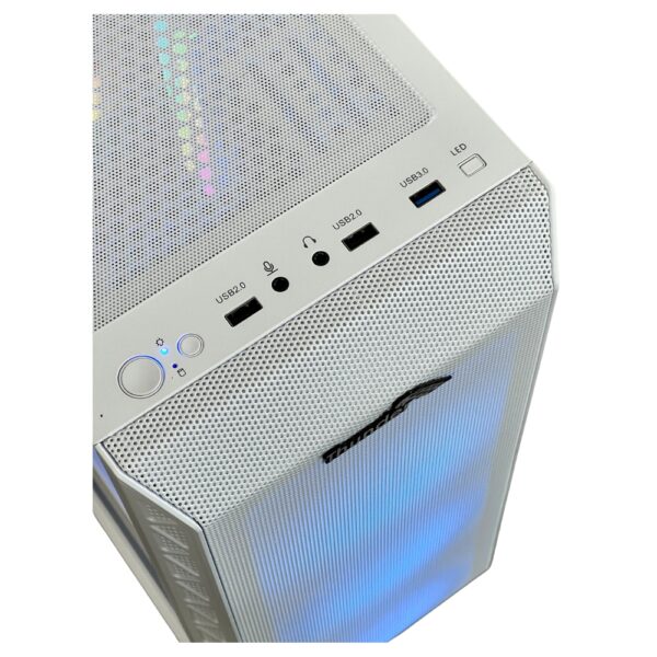 THUNDER FUROR RGB GAMiNG CASE TGC-225W ATX WiTH 3X ARGB FAN 2