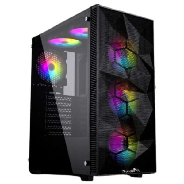 THUNDER TRiUMPH RGB GAMiNG CASE TGC-414 ATX WiTH 3X ARGB FAN 6