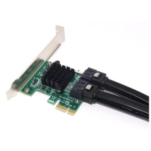 4 PORT SATA CARD PCIe 3.0 6Gbps CONTROLLER EXPANSION CARD 10