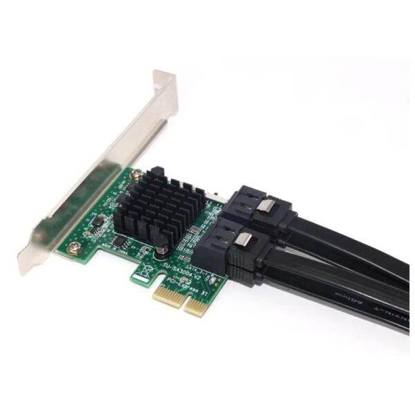 4 PORT SATA CARD PCIe 3.0 6Gbps CONTROLLER EXPANSION CARD 10