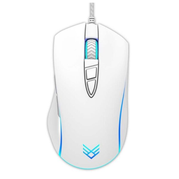 AUDEEO VELOCiTY USB RGB GAMING MOUSE WHiTE 3600 DPI MiCE 2