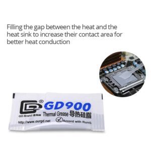 GD900 THERMAL PASTE 0.5g GREASE CONDUCTiViTY 4.8WM-K GRAY 1