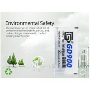 GD900 THERMAL PASTE 0.5g GREASE CONDUCTiViTY 4.8WM-K GRAY 10