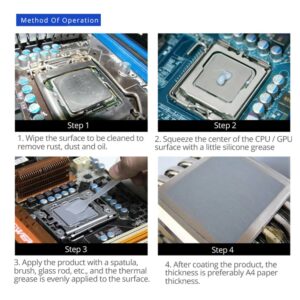 GD900 THERMAL PASTE 0.5g GREASE CONDUCTiViTY 4.8WM-K GRAY 6