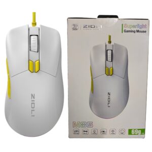 ZiDLi M85 USB RGB GAMING MOUSE 16000DPI WHITE WiRED 15