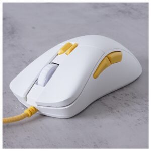 ZiDLi M85 USB RGB GAMING MOUSE 16000DPI WHITE WiRED 4
