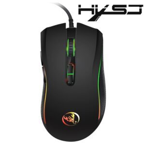 HXSJ A869 USB RGB GAMiNG MOUSE 3200 DPI WiRED OPTICAL MiCE 3