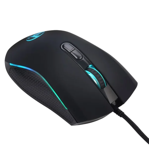 HXSJ A869 USB RGB GAMiNG MOUSE 3200 DPI WiRED OPTICAL MiCE 5