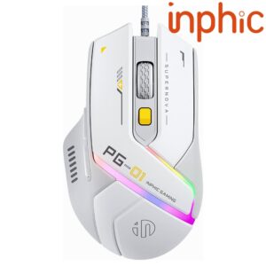 iNPHiC PG1 RGB WIRED GAMING MOUSE 12800 DPI WITH SOFTWARE 4