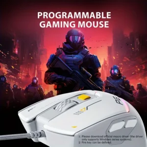 iNPHiC PG1 RGB WIRED GAMING MOUSE 12800 DPI WITH SOFTWARE 7