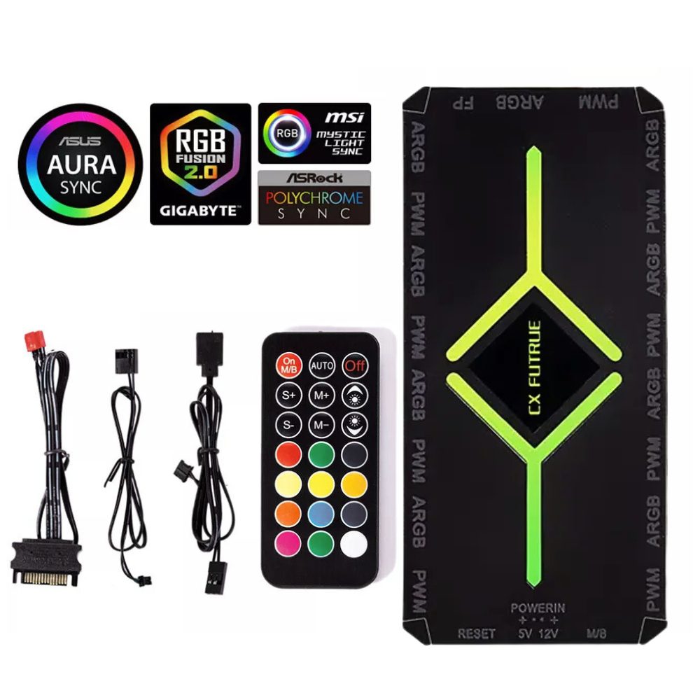 Telecomando Wireless ARGB Per Controller Ventole PC 5V 3 Pin