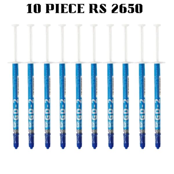 GD-2 THERMAL PASTE 1g GREASE CONDUCTIVITY 7.5WM-K GRAY (16)