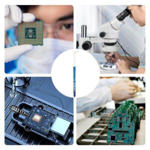 GD-2 THERMAL PASTE 1g GREASE CONDUCTIVITY 7.5WM-K GRAY (6)