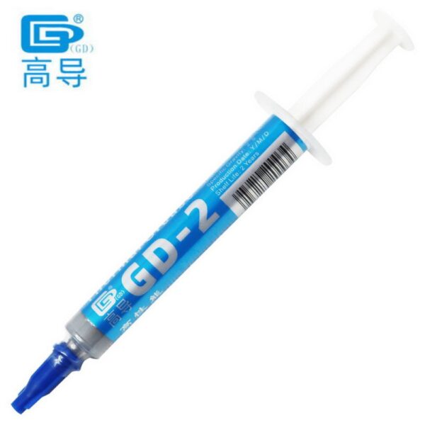 GD-2 THERMAL PASTE 3g GREASE CONDUCTIVITY 7.5WM-K GRAY (11)