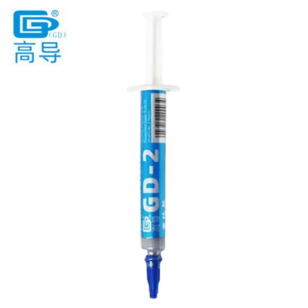 GD-2 THERMAL PASTE 3g GREASE CONDUCTIVITY 7.5WM-K GRAY (12)