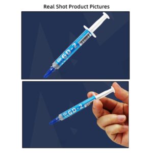 GD-2 THERMAL PASTE 3g GREASE CONDUCTIVITY 7.5WM-K GRAY (14)