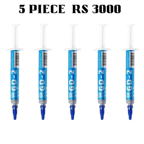GD-2 THERMAL PASTE 3g GREASE CONDUCTIVITY 7.5WM-K GRAY (15)