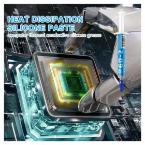 GD-2 THERMAL PASTE 3g GREASE CONDUCTIVITY 7.5WM-K GRAY (7)
