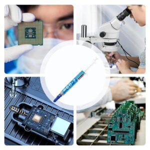 GD-2 THERMAL PASTE 3g GREASE CONDUCTIVITY 7.5WM-K GRAY (8)