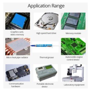 GD-2 THERMAL PASTE 7g GREASE CONDUCTIVITY 7.5WM-K GRAY (15)