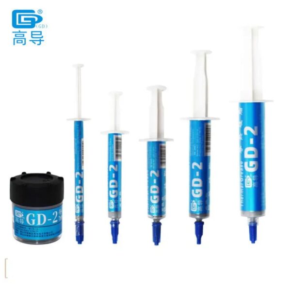 GD-2 THERMAL PASTE 7g GREASE CONDUCTIVITY 7.5WM-K GRAY (5)
