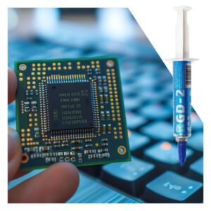 GD-2 THERMAL PASTE 7g GREASE CONDUCTIVITY 7.5WM-K GRAY (6)