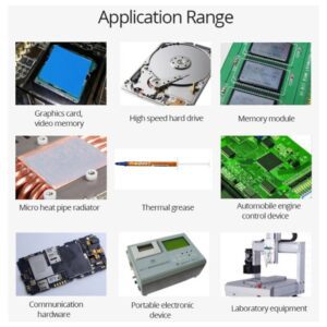 GD007 THERMAL PASTE 1g GREASE CONDUCTIVITY 6.8WM-K GRAY 3