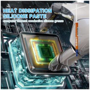 GD007 THERMAL PASTE 1g GREASE CONDUCTIVITY 6.8WM-K GRAY 8