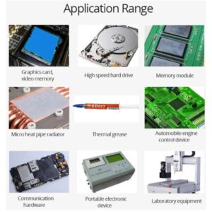 GD007 THERMAL PASTE 3g GREASE CONDUCTIVITY 6.8WM-K GRAY 17
