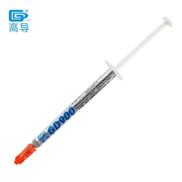 GD900 THERMAL PASTE 1g GREASE CONDUCTIVITY 4.8WM-K GRAY 11
